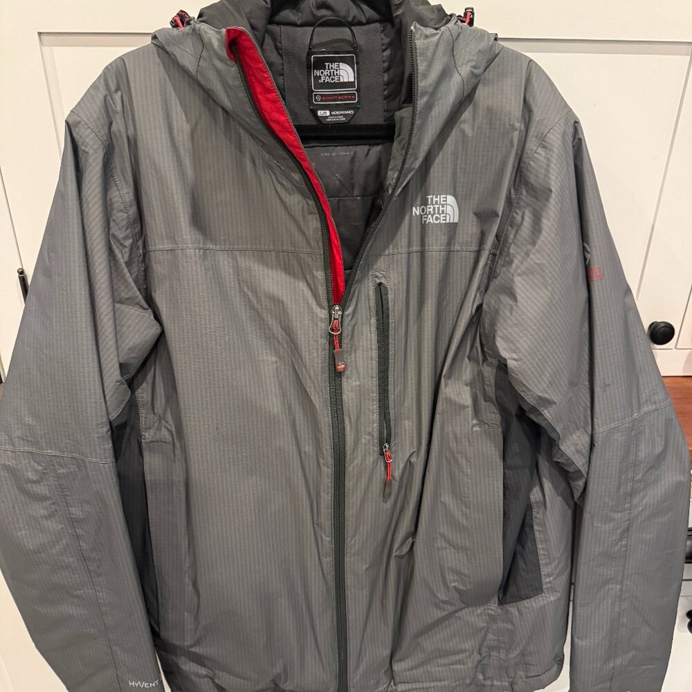 NORTH FACE SUMMIT SERIES Mens L  Jacket  Large Hyvent Primaloft -Great Condition